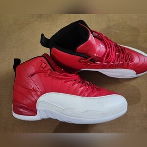 Red and White Men's Sneakers